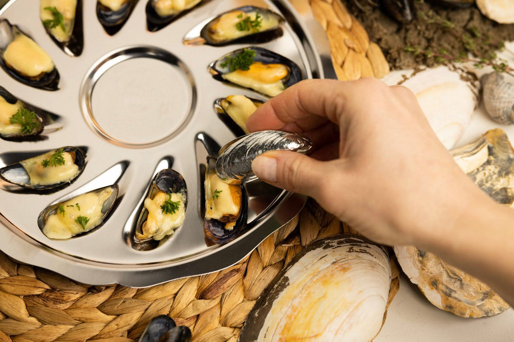 Anovi Muschelbesteck 2-teilig