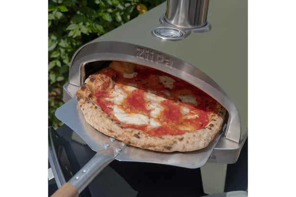 ZiiPa Pizzaofen Piana - Holz befeuert - mit Thermometer - Eukalyptus - für ø 30 cm Pizzen