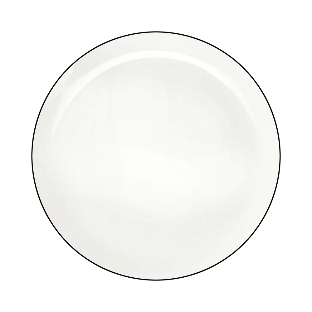 ASA Selection Frühstücksteller / Dessertteller A Table Ligne Noire ø 21 cm - 4 Stück