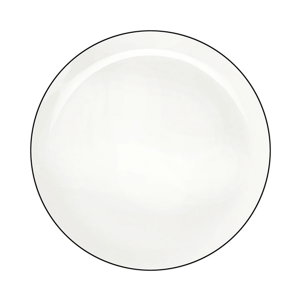 ASA Selection Frühstücksteller / Dessertteller A Table Ligne Noire ø 21 cm - 4 Stück