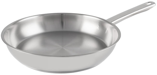 Cookinglife Bratpfanne Superior Edelstahl Ø 24 cm – geeignet für alle Wärmequellen – ohne Antihaftbeschichtung