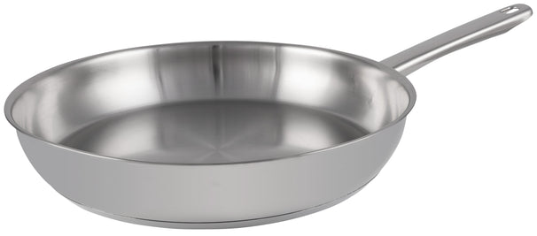 Cookinglife Bratpfanne Superior Edelstahl Ø 28 cm – geeignet für alle Wärmequellen – ohne Antihaftbeschichtung