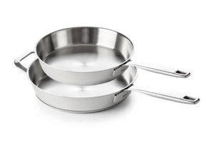 Beka Bratpfannenset Maestro 5-Ply 2-teilig Ø 24 und 28 cm – geeignet für alle Wärmequellen – ohne Antihaftbeschichtung