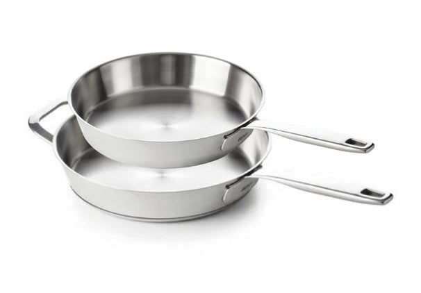 Beka Bratpfannenset Maestro 5-Ply 2-teilig Ø 24 und 28 cm – geeignet für alle Wärmequellen – ohne Antihaftbeschichtung