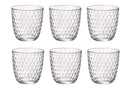 Bormioli Rocco Wassergläser Slot - Transparent - 290 ml - 6 Stück