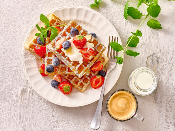 Fritel Waffeleisen WaffleTastic - Herzwaffeln - Keramische Antihaftbeschichtung - 1600 W - CW3668