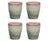 Cosy & Trendy Kaffeetassen / Senseokaffeetassen Trentino 220 ml - 4 Stück