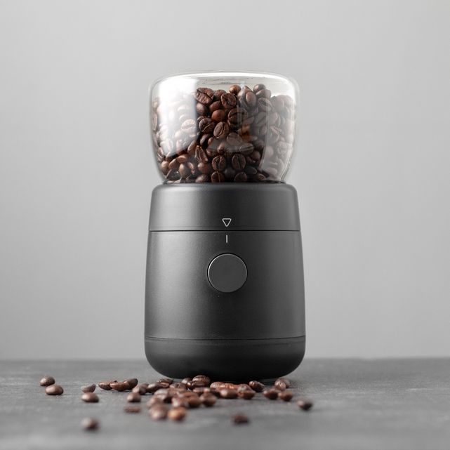Geschwindigkeit einer elektrischen Kaffeemühle