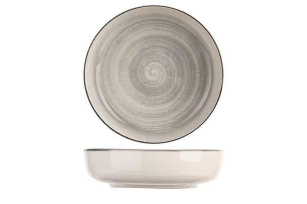 Cosy & Trendy Tiefe Teller Baltic Grey ø 18 cm - 6 Stück