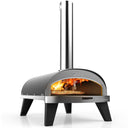 ZiiPa Pizzaofen Piana - Holz befeuert - mit Thermometer - Anthrazit - für ø 30 cm Pizzen