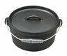 Blackwell Bräter Gusseisen / Dutch oven mit Deckel - ø 25 cm / 4 Liter - ohne Antihaftbeschichtung