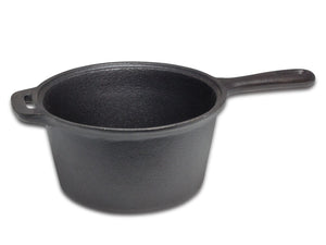 Blackwell Sauteuse Gusseisen / Stielkasserolle ø 18 cm - 1,5 Liter - ohne Antihaftbeschichtung