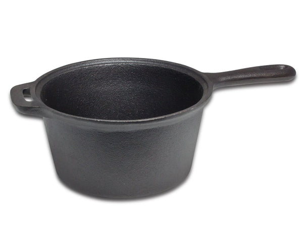 Blackwell Sauteuse Gusseisen / Stielkasserolle ø 18 cm - 1,5 Liter - ohne Antihaftbeschichtung