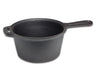 Blackwell Sauteuse Gusseisen / Stielkasserolle ø 18 cm - 1,5 Liter - ohne Antihaftbeschichtung