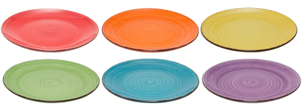 Studio Tavola Speiseteller Sunny Summer ø 26,5 cm - 6 Stück