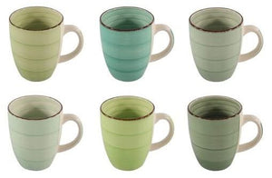 Cookinglife Tassen Delice Grün 350 ml - 6 Stück