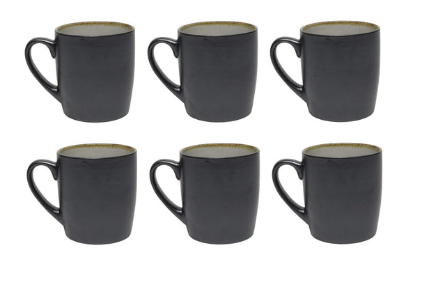 Cookinglife Tassen Nola Warm Grey - 350 ml - 6 Stück