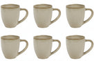 Cookinglife Tassen Sabi Beige 450 ml - 6 Stück