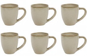 Cookinglife Tassen Sabi Beige 450 ml - 6 Stück