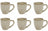 Cookinglife Tassen Sabi Beige 450 ml - 6 Stück