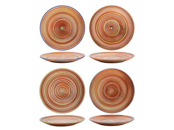 Cookinglife Speiseteller Rhythm & Lines ø 26,5 cm - 4 Stück