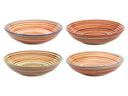 Cookinglife Tiefe Teller / Pastateller Rhythm & Lines ø 20 cm - 4 Stück