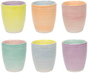 Cookinglife Kaffeebecher Pastel Harmony 340 ml - 6 Stück