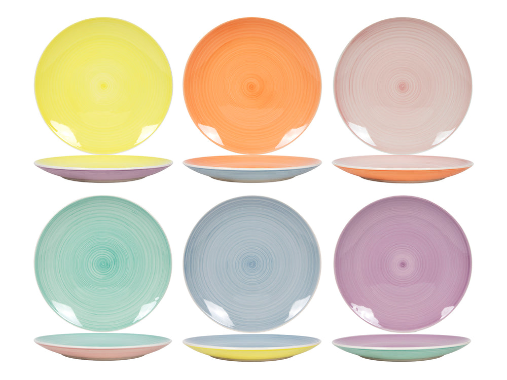 Cookinglife Speiseteller Pastel Harmony ø 26,5 cm - 6 Stück