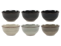 Cookinglife Kleine Schalen Delice Grau ø 12 cm - 6 Stück