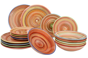 Cookinglife Geschirrset - Rhythm & Lines - 18-teilig / 6 Personen