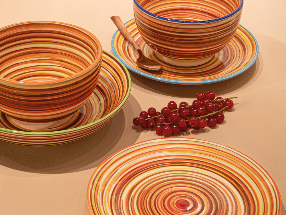 Cookinglife Geschirrset - Rhythm & Lines - 18-teilig / 6 Personen