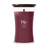 WoodWick Duftkerze Large Dark Cherry - 18 cm / ø 10 cm - Duftkerze im Glas - Holzdocht