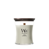 WoodWick Duftkerze Medium Fireside - 11 cm / ø 10 cm - Duftkerze im Glas - Holzdocht