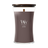 WoodWick Duftkerze Large Iris Woods - 18 cm / ø 10 cm - Duftkerze im Glas - Holzdocht
