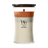 WoodWick Duftkerze Large Trilogy Vanilla Embers - 18 cm / ø 10 cm - Duftkerze im Glas - Holzdocht