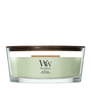 WoodWick Duftkerze Ellipse Matcha Zest - 9 cm / 19 cm - Duftkerze im Glas - Holzdocht