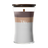 WoodWick Duftkerze Large Trilogy Radiant Cashmere - 18 cm / ø 10 cm - Duftkerze im Glas - Holzdocht