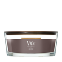 WoodWick Duftkerze Ellipse Iris Woods - 9 cm / 19 cm - Duftkerze im Glas - Holzdocht