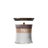 WoodWick Duftkerze Medium Trilogy Radiant Cashmere - 11 cm / ø 10 cm - Duftkerze im Glas - Holzdocht