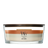 WoodWick Duftkerze Ellipse Trilogy Vanilla Embers - 9 cm / 19 cm - Duftkerze im Glas - Holzdocht