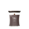 WoodWick Duftkerze Medium Iris Woods - 11 cm / ø 10 cm - Duftkerze im Glas - Holzdocht