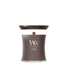 WoodWick Duftkerze Medium Iris Woods - 11 cm / ø 10 cm - Duftkerze im Glas - Holzdocht