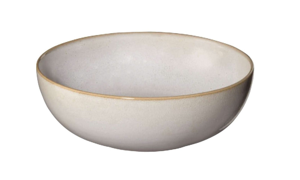ASA Selection Geschirrset Saisons - Sand - 18-teilig / 6 Personen - 6 Speiseteller, 6 Frühstücksteller und 6 Schalen
