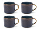 Cosy & Trendy Kaffeetassen / Senseokaffeetassen - Quintana Blau - 220 ml - 4 Stück