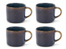 Cosy & Trendy Kaffeetassen / Senseokaffeetassen - Quintana Blau - 220 ml - 4 Stück