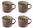 Cosy & Trendy Kaffeetassen / Senseokaffeetassen - Quintana Green - 220 ml - 4 Stück