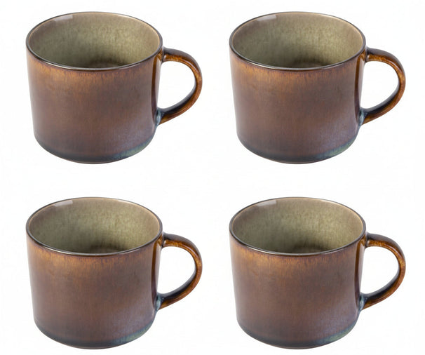 Cosy & Trendy Kaffeetassen / Senseokaffeetassen - Quintana Green - 220 ml - 4 Stück