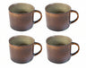 Cosy & Trendy Tassen / Becher Quintana Green - 450 ml - 4 Stück