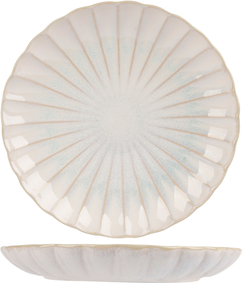 Cosy & Trendy Frühstücksteller / Dessertteller - Astera Pure Weiß - ø 21 cm - 4 Stück