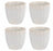 Cosy & Trendy Kaffeetassen Astera Pure Weiß - 240 ml - 4 Stück